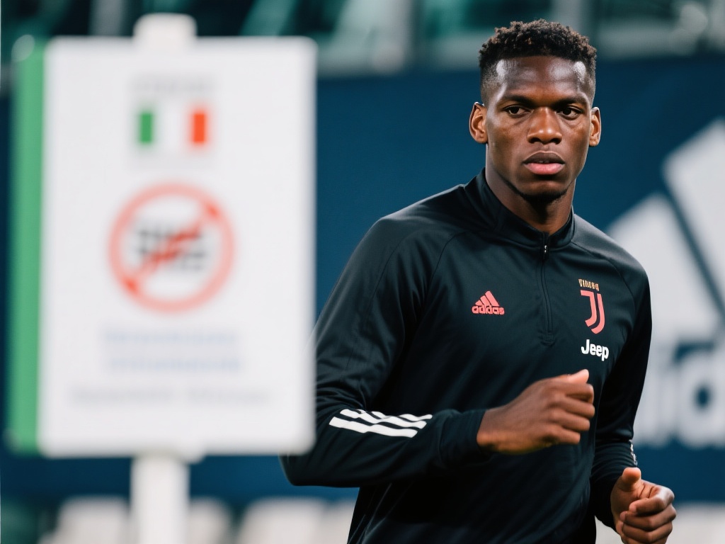 博格巴禁赛18个月告终 31岁球星即将复出 可自由选择新东家 博格巴的禁赛源于2023年的一次药检风波