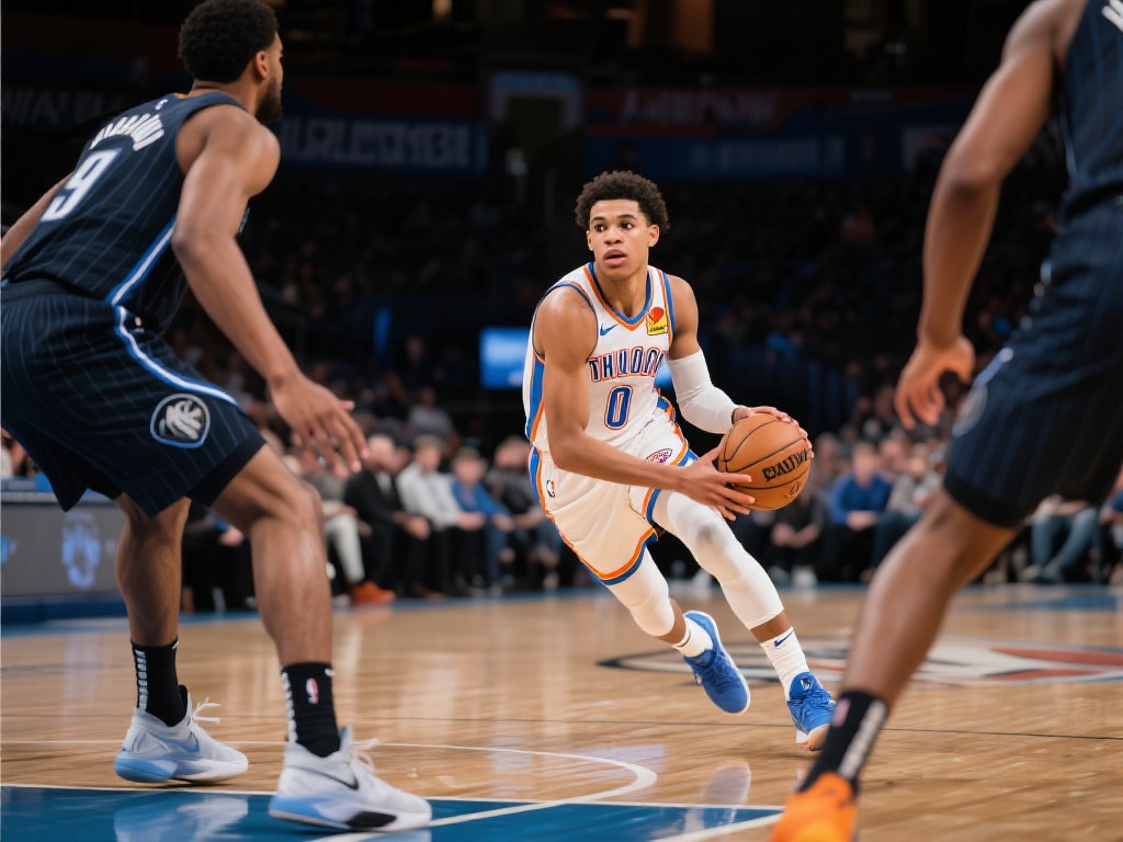 雷霆与步行者巅峰对决:哈利伯顿精彩时刻汇总 哈利伯顿的绝佳洞察力和快捷的反应能力,正