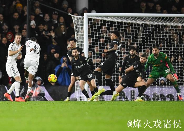 哈兰德达成英超百球壮举 福登连续两场双响 曼城5-4险胜富勒姆